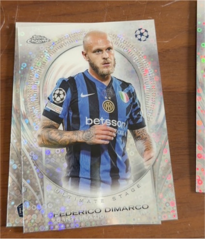 2024-25 Topps Chrome UEFA Ultimate Stage #USC-22 Federico Dimarco — front