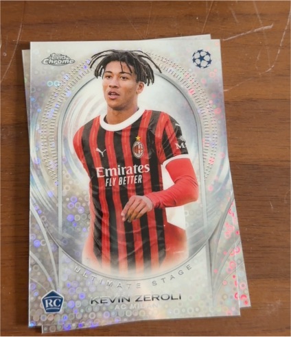 2024-25 Topps UEFA Club Ultimate Stage Chrome #USC-2 Kevin Zeroli — front