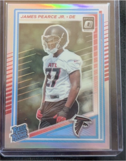2025 Panini Donruss Optic #240 James Pearce Jr. — front