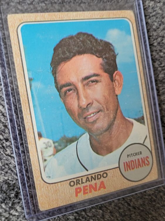 1968 Topps #471 Orlando Pena — front