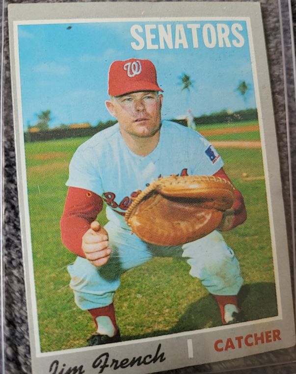 1970 Topps #617 Jim French — front