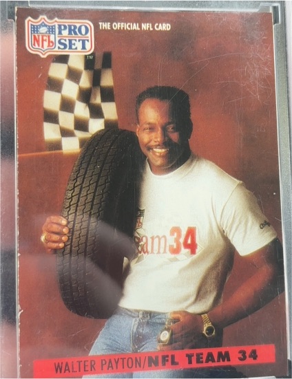 1991 Pro Set Special #1 Walter Payton NFL Team 34 — front