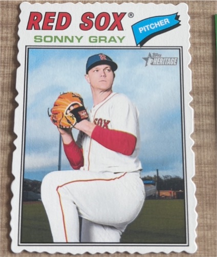 2026 Topps Heritage #162 Sonny Gray — front