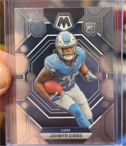 2023 Panini Mosaic #324 Jahmyr Gibbs — front