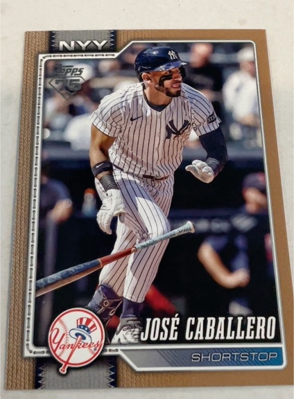 2026 Topps Series 1 #88 José Caballero — front