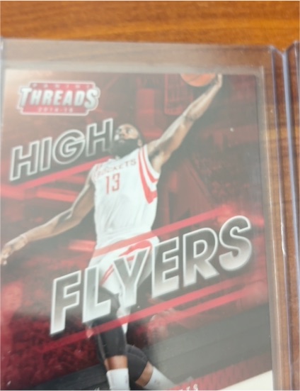 2014-15 Panini Threads #17 James Harden High Flyers — front