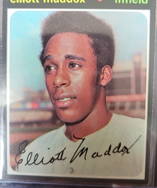 1971 Topps #11 Elliott Maddox — front