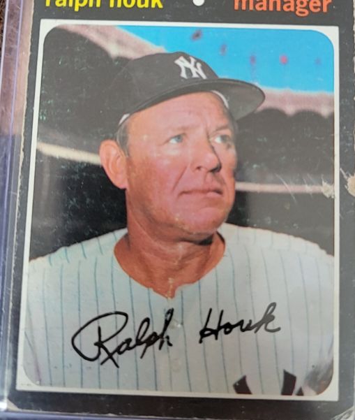 1971 Topps #146 Ralph Houk — front