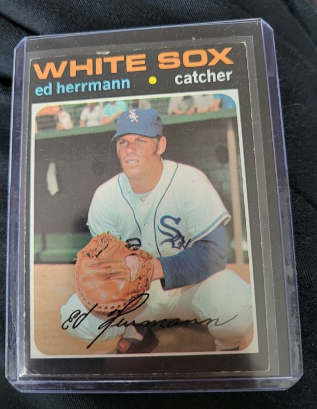 1971 Topps #169 Ed Herrmann — front