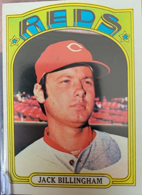 1972 Topps #542 Jack Billingham — front