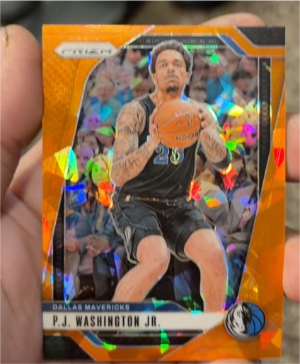 2024-25 Panini Prizm #174 P.J. Washington Jr. — front