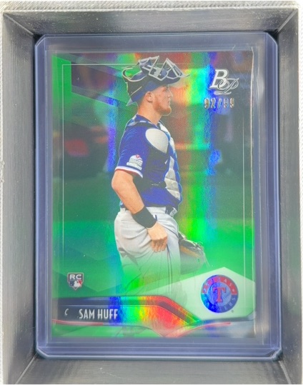 2021 Bowman Platinum #75 Sam Huff — front