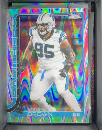 2025 Topps Chrome #47 Derrick Brown — front