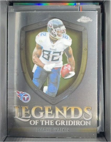 2025 Topps Chrome Legends of the Gridiron #LOG-30 Delanie Walker — front