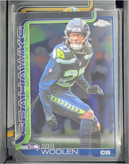 2025 Topps Chrome #278 Riq Woolen — front