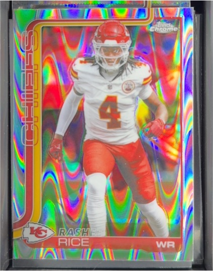 2025 Topps Chrome #147 Rashee Rice — front