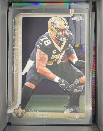 2025 Topps Chrome #223 Erik McCoy — front