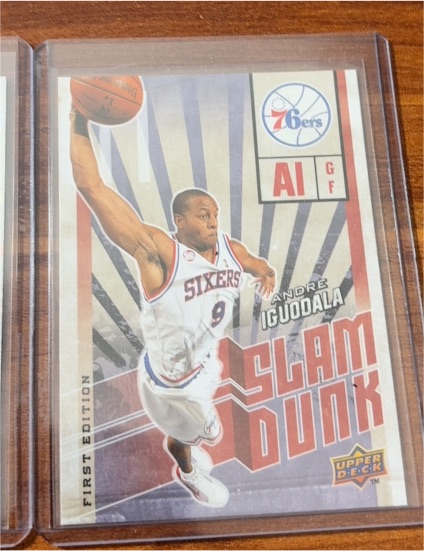2009-10 Upper Deck First Edition Slam Dunk #SD-12 Andre Iguodala — front