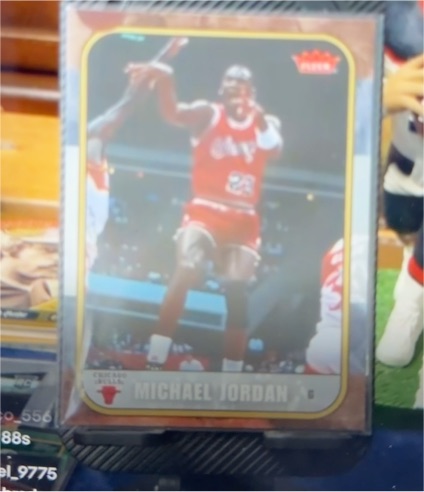 1988 Fleer #6 Michael Jordan — front