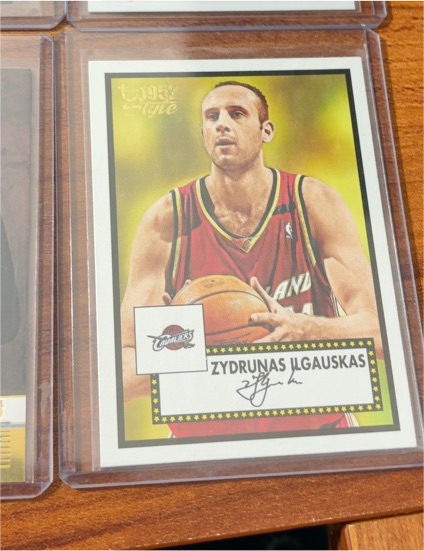 2005-06 Topps 1952 Style #41 Zydrunas Ilgauskas — front