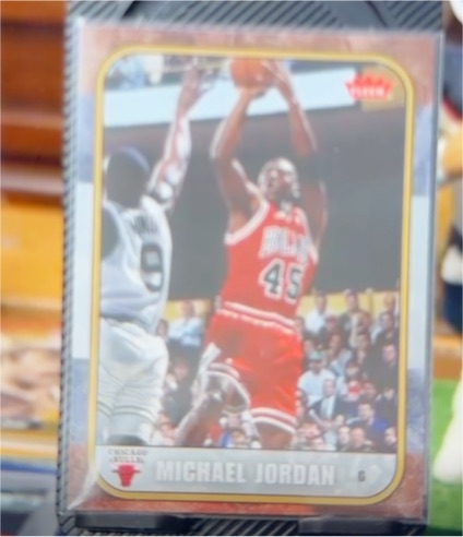 1988 Fleer #45 Michael Jordan — front