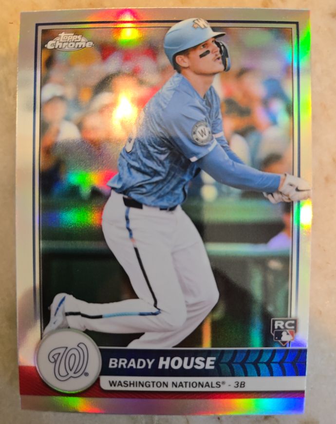 2026 Topps Flagship Chrome #34 Brady House — front