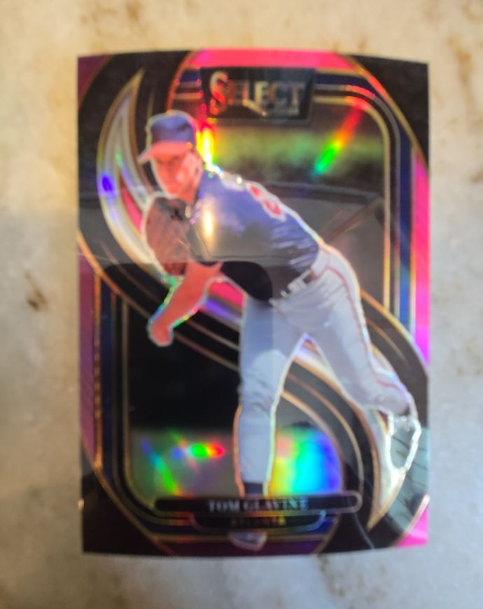 2025 Panini Select #157 Tom Glavine — front
