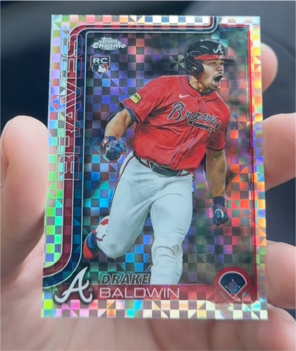 2025 Topps Chrome Update #USC96 Drake Baldwin — front