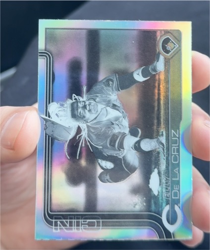2025 Topps Chrome Update #USC189 Elly De La Cruz — front