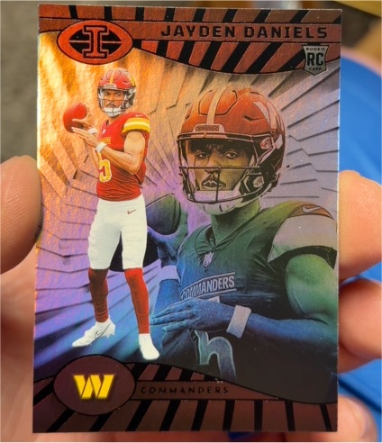 2024 Panini Illusions #93 Jayden Daniels — front