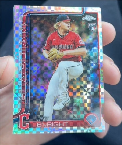 2025 Topps Chrome Update #USC103 Nic Enright — front