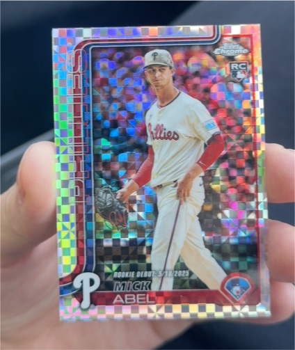 2025 Topps Chrome Update #USC87 Mick Abel — front