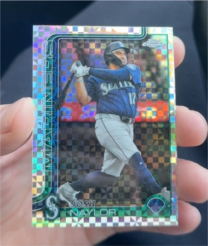 2025 Topps Chrome Update #USC62 Josh Naylor — front