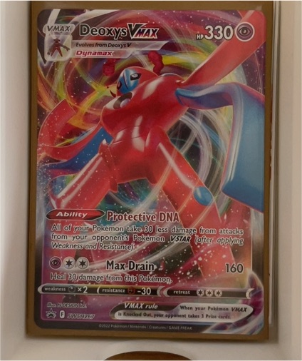 2022 Pokémon SWSH: Sword & Shield Promo #SWSH267 Deoxys VMAX — front