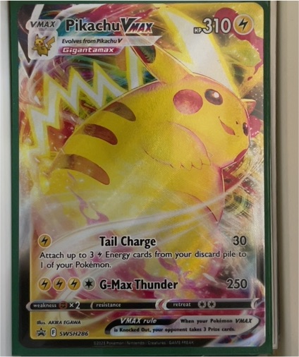 2023 Pokémon TCG SWSH #286 Pikachu VMAX — front