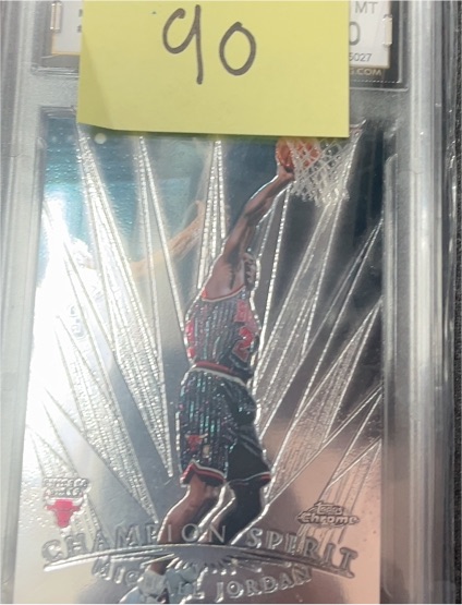 1998 Topps Chrome Champion Spirit #CS1 Michael Jordan — front