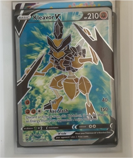 2022 Pokémon SWSH248 Kleavor V — front