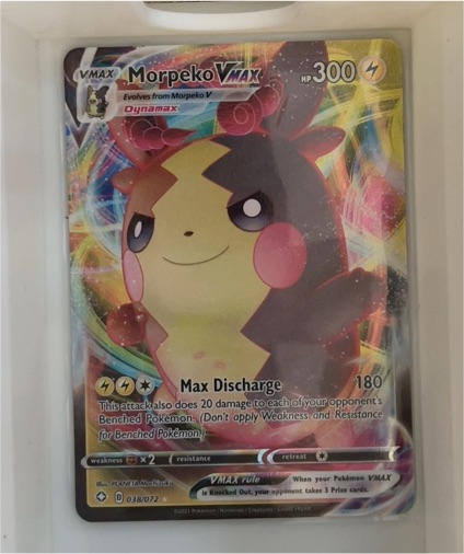 2021 Pokémon Shining Fates #038 Morpeko VMAX — front