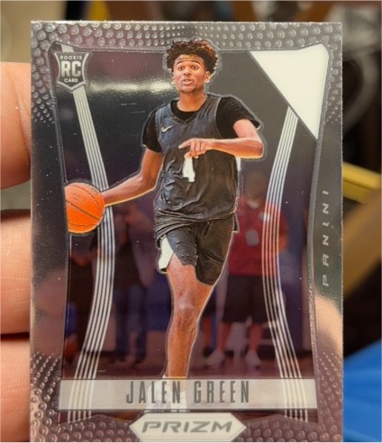 2021-22 Panini Prizm Draft Picks #4 Jalen Green — front