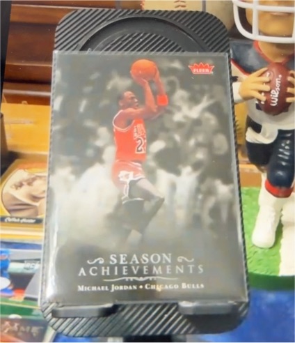 2007 Fleer Season Achievements #SH42 Michael Jordan — front