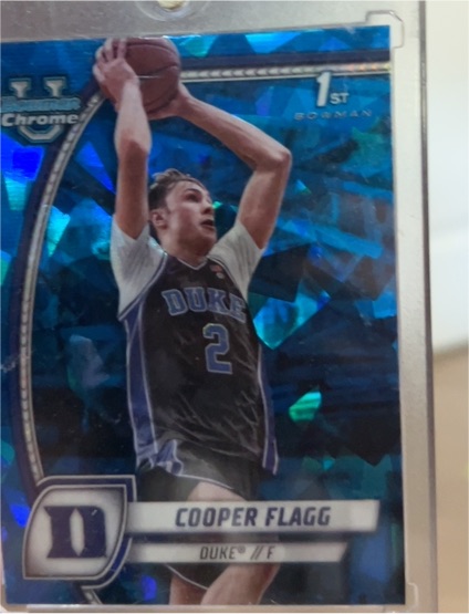 2024 Topps Bowman Chrome #16 Cooper Flagg — front