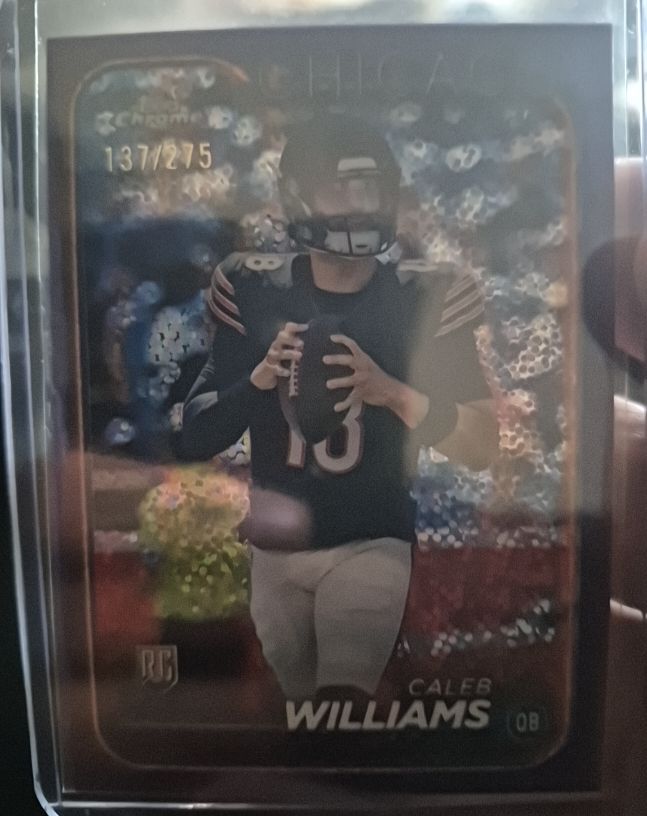 2024 Topps Chrome #202 Caleb Williams — front