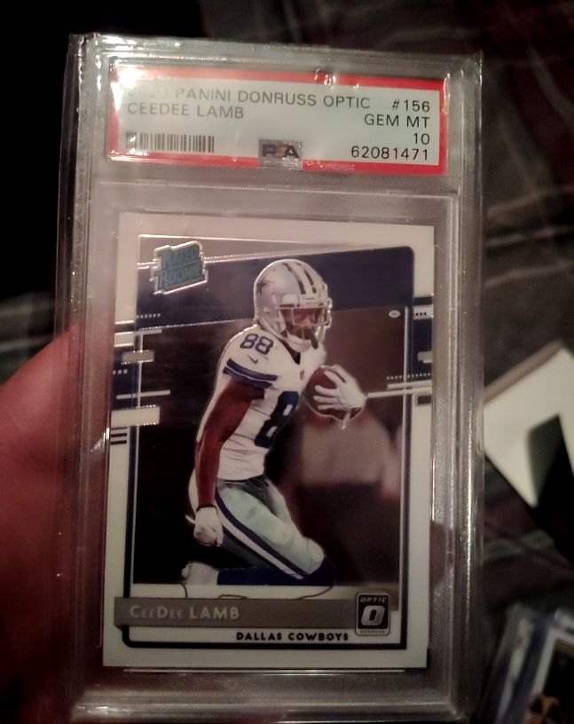 2020 Panini Donruss Optic #156 CeeDee Lamb — front