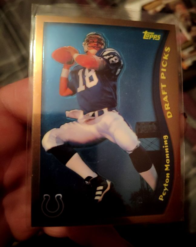 2010 Topps Chrome Anniversary Reprints #360 Peyton Manning — front