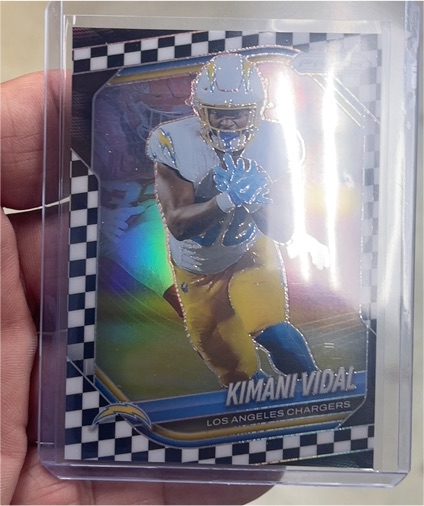 2025 Panini Prizm #134 Kimani Vidal — front
