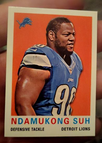 2013 Topps Football 1959 Minis #30 Ndamukong Suh — front