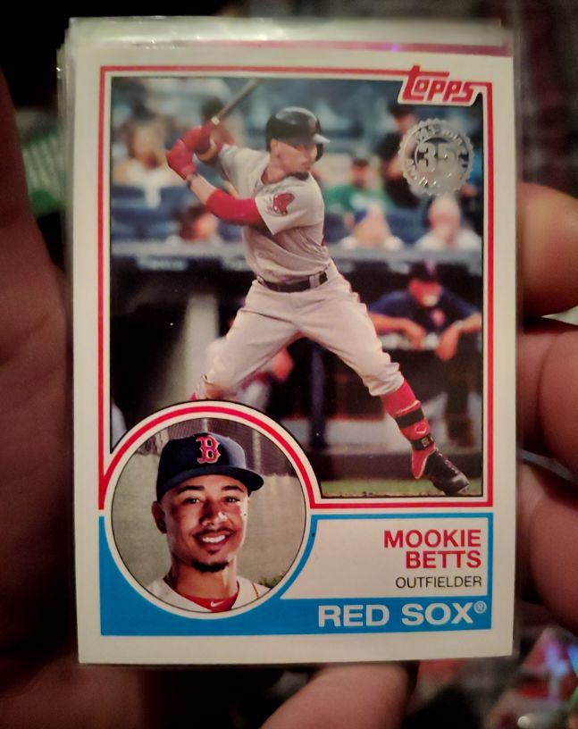 2018 Topps 1983 Topps #83-4 Mookie Betts — front