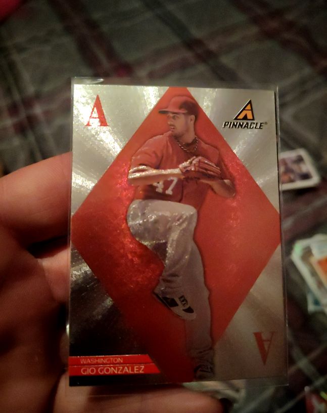 2013 Pinnacle Aces #A7 Gio Gonzalez — front