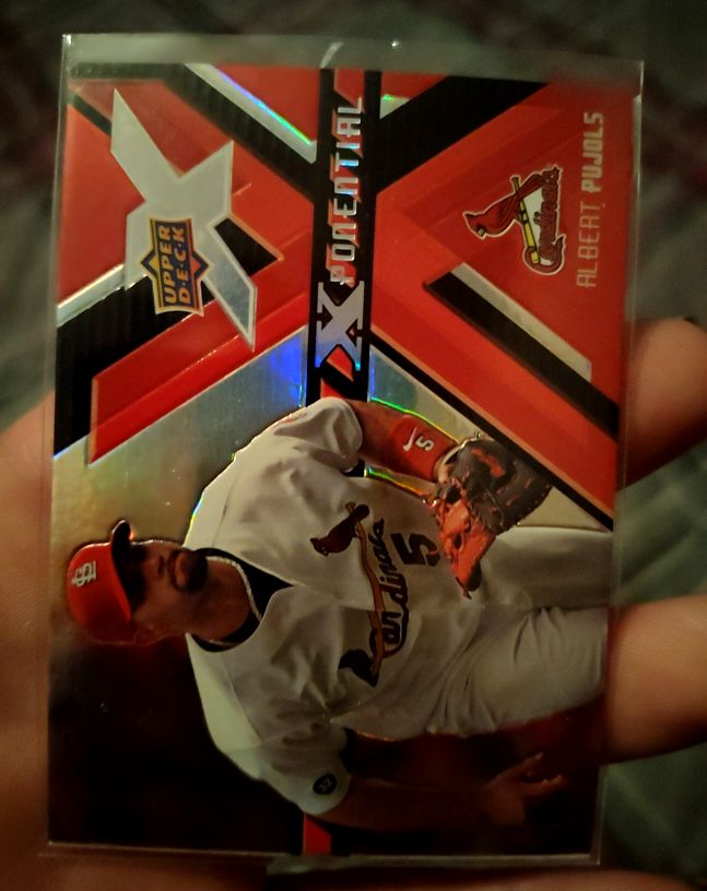 2008 Upper Deck X Xponential #X-AP Albert Pujols — front