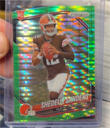 2025 Panini Prizm #302 Shedeur Sanders — front